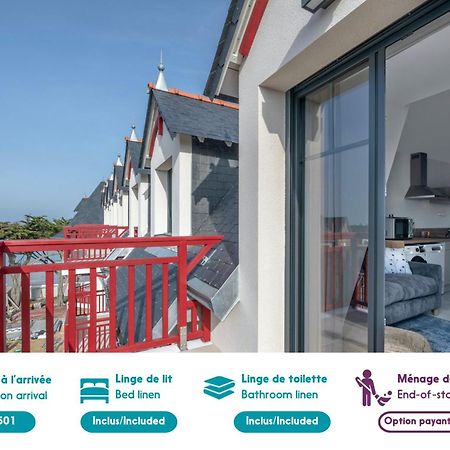 Sejour Pour 6 Face A La Grande Plage De Pleneuf Exterior foto