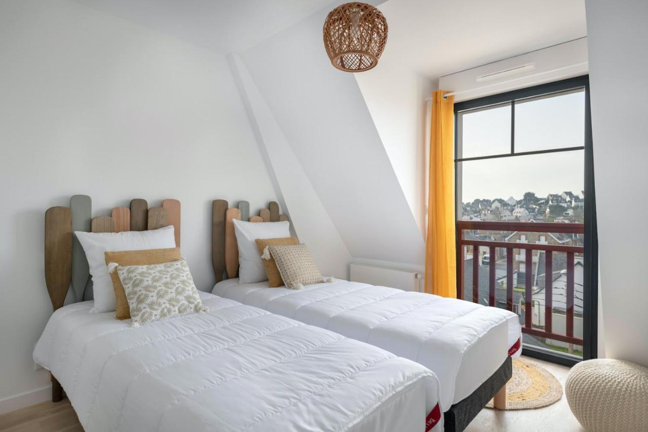 Sejour Pour 6 Face A La Grande Plage De Pleneuf Exterior foto
