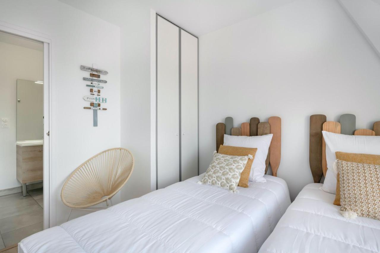 Sejour Pour 6 Face A La Grande Plage De Pleneuf Exterior foto