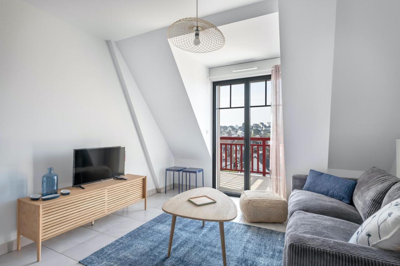 Sejour Pour 6 Face A La Grande Plage De Pleneuf Exterior foto