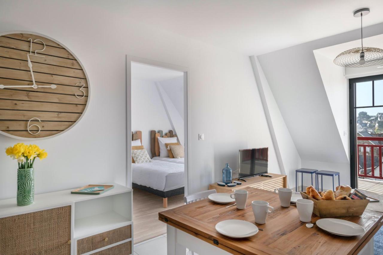 Sejour Pour 6 Face A La Grande Plage De Pleneuf Exterior foto